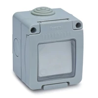 Famatel Vízmentes alternatív csapfedeles kapcsoló, 10A-250V, IP55 (19032)