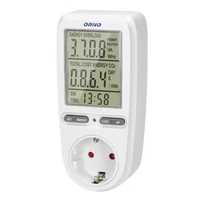 ANCO DIGITÁLIS ENERGIA FOGYASZTÁSMÉRŐ nagy LCD kijelző 321612