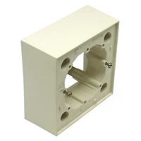 EFAPEL 10976_AMF Egyes, falon kívüli szerelődoboz, elefántcsont színű