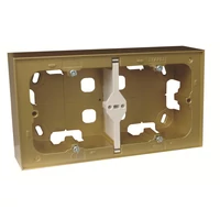 EFAPEL 10994_ADU Dupla kiemelő keret, arany színű