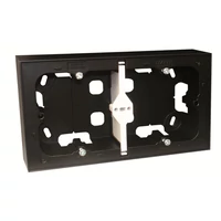 EFAPEL 10994_APM Dupla kiemelő keret, fekete színű