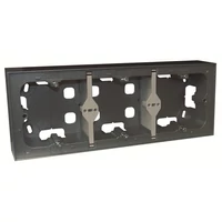 EFAPEL 10995_AIS hármas kiemelő keret, szürke