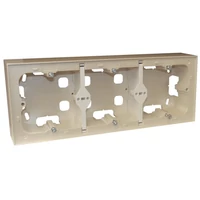 EFAPEL 10995_APE Hármas kiemelő keret, gyöngyház színű