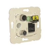 EFAPEL 21535 R-TV-DAT+RJ45+optikai aljza, csillapontos