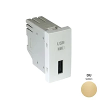 EFAPEL 45383_SDU USB-A töltő, arany - 1 modul