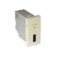 EFAPEL 45383_SMF USB-A töltő, elefántcsont - 1 modul