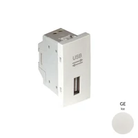 EFAPEL 45437_SGE USB-A adatkommunikációs aljzat, jég - 1 modul
