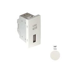 EFAPEL 45437_SMF USB-A adatkommunikációs aljzat, elefántcsont - 1 modul