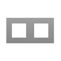 EFAPEL 45920_TAL QUADRA kettes keret, alumínium színű