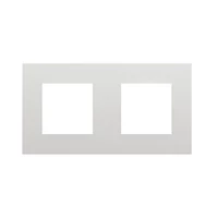 EFAPEL 45920_TBM QUADRA kettes keret, matt fehér színű