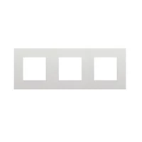 EFAPEL 45930_TBM QUADRA hármas keret, matt fehér színű