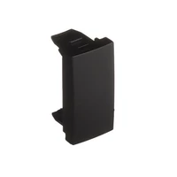 EFAPEL 45973_SPM Quadro 45 vakfedél, matt fekete - 1 MODUL