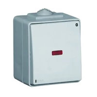 EFAPEL 48023_CBR IP65 Kétpólusú kapcsoló, ellenőrzőfénnyel