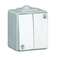 EFAPEL 48281_CCZ IP65 Redőny nyomógomb, elektronikus retesszel szürke