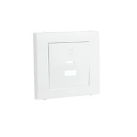 EFAPEL 50674_TBM dupla töltő aljzat fedél (USB-A + USB-C), matt fehér