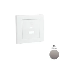 EFAPEL 50674_TPL dupla töltő aljzat fedél (USB-A + USB-C), platina