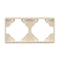 EFAPEL 50921_TMF Apolo 5000 vízszintes kettes keret, elefántcsont színű