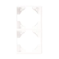 EFAPEL 50922_TBM Apolo 5000 függőleges kettes keret, matt fehér színű