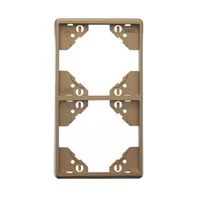 EFAPEL 50922_TCH Apolo 5000 függőleges kettes keret, pezsgő színű