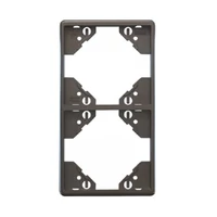 EFAPEL 50922_TGR Apolo 5000 függőleges kettes keret, grafit színű