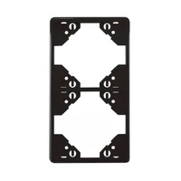 EFAPEL 50922_TPM Apolo 5000 függőleges kettes keret, matt fekete színű