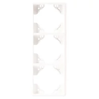 EFAPEL 50932_TBM Apolo 5000 függőleges hármas keret, matt fehér színű