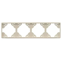 EFAPEL 50941_TMF Apolo 5000 vízszintes négyes keret, elefántcsont színű