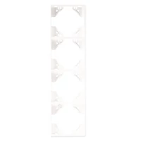 EFAPEL 50942_TBM Apolo 5000 függőleges négyes keret, matt fehér színű