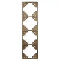 EFAPEL 50942_TCH Apolo 5000 függőleges négyes keret, pezsgő színű