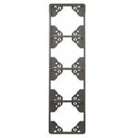 EFAPEL 50942_TGR Apolo 5000 függőleges négyes keret, grafit színű