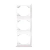 EFAPEL 70932_TBR sirius70 függőleges hármas keret, fehér színű