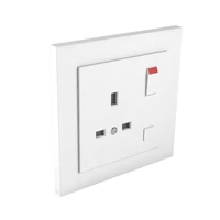 EFAPEL 90184_CBR Komplett csatlakozóaljzat (brit típusú) fehér