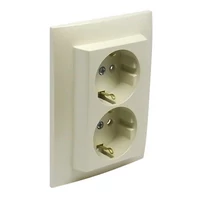 EFAPEL 90331_CPE dupla dugalj, gyöngyház