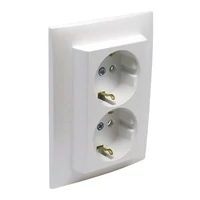 EFAPEL 90332_CGE gyerekzáras dupla dugalj, jég