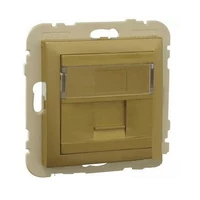 EFAPEL 90441_SDU Szimpla RJ45 keretszerelvény, arany színű