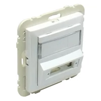 EFAPEL 90448_SGE Fedlap SC APC duplex csatlakozóhoz (csatlakozó nélkül) jég