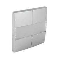 EFAPEL 90600_TAL Négypólusú kapcsoló fedlap, alumínium