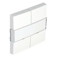 EFAPEL 90600_TBR Négypólusú kapcsoló fedlap, fehér