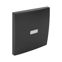 EFAPEL 90602_TPM Egyes billentyű jelzőfényes fekete