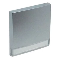 EFAPEL 90603_TAL Egyes billentyű élvilágítós alumínium