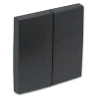 EFAPEL 90614_TIS Dupla billentyű kétfunkciós mechanizmushoz, szürke színű