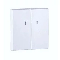 EFAPEL 90615_TGE Dupla billentyű jelzőfényes mechanizmushoz, jég színű