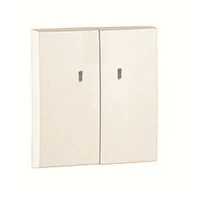 EFAPEL 90615_TPE Dupla billentyű jelzőfényes mechanizmushoz, gyöngyház színű