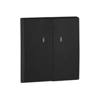 EFAPEL 90615_TPM Dupla billentyű jelzőfényes mechanizmushoz, fekete színű