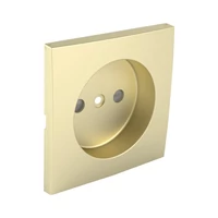 EFAPEL 90622_TDU Fedlap egyfázisú csatlakozó aljzathoz retesszel alumínium