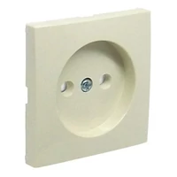 EFAPEL 90622_TMF Fedlap egyfázisú csatlakozó aljzathoz retesszel elefántcsont