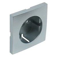 EFAPEL 90631_TAL Fedlap SCHUKO aljzathoz, alumínium