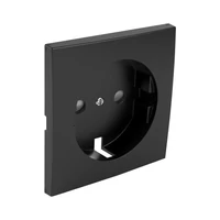 EFAPEL 90632_TPM Gyerekzáras Fedlap SCHUKO aljzathoz, fekete