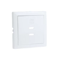 EFAPEL 90675_TGE Fedlap dupla töltő aljzathoz (2x USB-C), jég