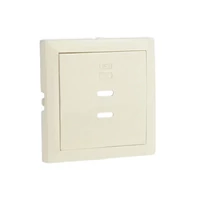 EFAPEL 90675_TMF Fedlap dupla töltő aljzathoz (2x USB-C), elefántcsont